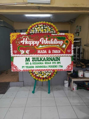 Papan Bunga di Bojong Pondok Terong Cipayung